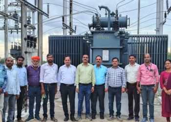 दुर्ग जिले के सात गाँव हुए जगमग 24 लाख की लागत से 3.15 एमव्हीए पॉवर ट्रांसफार्मर हुआ शुरु