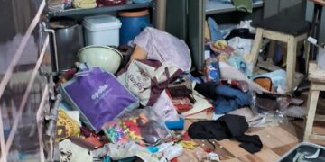 दो दो मकानों में हुई चोरी लोहे का ग्रील काटकर वारदात को दिया अंजाम