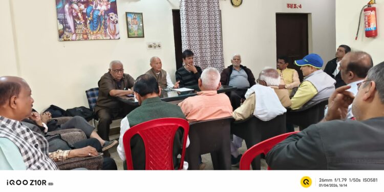 सरयूपारीण ब्राम्हण समाज भिलाई दुर्ग की बैठक सम्पन्न,,