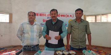 प्रेस से मिलिये कार्यक्रम में पहुँचे विजय बघेल, बताया दुर्ग लोकसभा के विकास का विजन और गिनाई उपलब्धियां