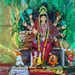 प्रगति नगर में मां दुर्गा की प्रतिमा स्थापित, षष्ठी पर भोग-भंडारा