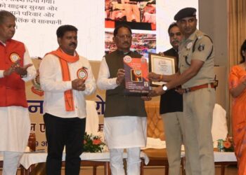 साइबर जागृति अभियान में दुर्ग पुलिस भी रही शिखर पर
